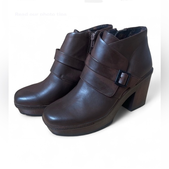 |Korks| Brown Kari Block Heal Bootie in Woman’s Size 9M Brand New! - Picture 1 of 8